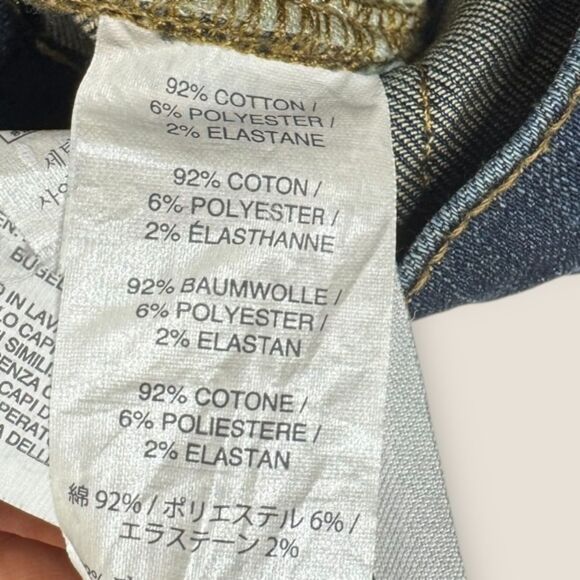 J.Crew Reid Slim Straight Distressed Raw Hem Jeans Women's Size 29 - Picture 4 of 8